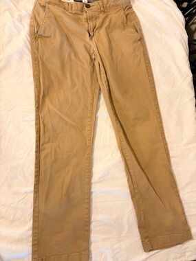 Amazon Essentials Men's Khaki Straight-Leg Chino Pants - Tan